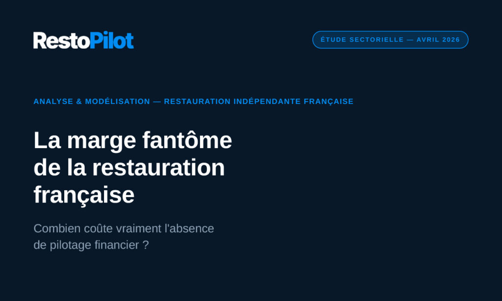 Etude 2026 sur la marge fantôme de la restauration par le logiciel Restopilot